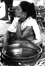 Bali market woman